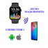 Смарт-годинник Smart Watch Series 7 M37MAX голосовий асистент Siri чорний (130000031)