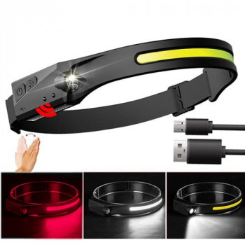 Налобный фонарь Police BL-W689/G28-LM+COB (white+red) Motion Sensor зарядное устройство USB Type-C аккумулятор Li-Ion чёрный (130000039) Налобный фонарь Police BL-W689/G28-LM+COB (white+red) Motion Sensor зарядное устройство USB Type-C аккумулятор Li-Ion чёрный (130000039)