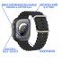 Розумний смарт-годинник Smart Watch GS8 Plus Ultra голосовий помічник Siri українська мова чорний (130000067)