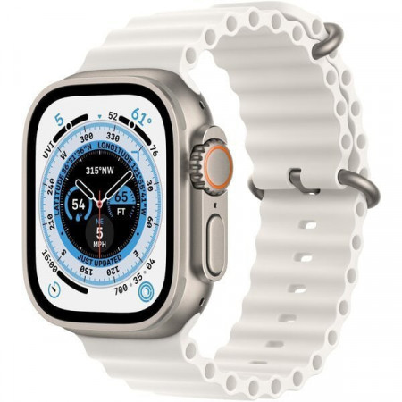 Розумний смарт-годинник Smart Watch GS8 Plus Ultra голосовий помічник Siri українська мова білий (130000065)