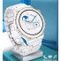 Розумний годинник Smart Watch GT3 Pro Ceramic голосовий помічник Siri два ремінці білі (130000028)