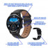 Смарт-годинник Smart Watch НК8 Рro AMOLED дисплей два ремінці силіконовий та шкіряний чорний (130000026)