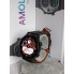 Смарт-годинник Smart Watch НК8 Рro AMOLED дисплей два ремінці силіконовий та шкіряний чорний (130000026)