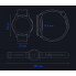 Смарт-годинник Mibro Smart Watch Х1 AMOLED дисплей два чорних ремінці (130000023)              