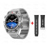 Розумний смарт-годинник Smart Watch DT3 Mate Ultra GPS компас функція Always on display два ремінці срібло (130000083)