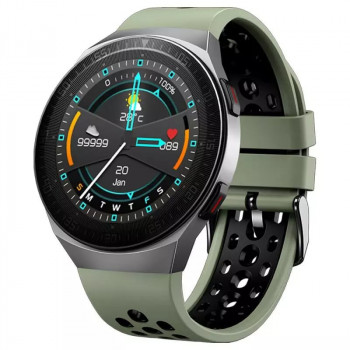 Носимые смарт-часы Smart Watch T-3 Plus подключение Bluetooth гарнитуры встроенная память 8 ГБ оливковый (130000054) Носимые смарт-часы Smart Watch T-3 Plus подключение Bluetooth гарнитуры встроенная память 8 ГБ оливковый (130000054)
