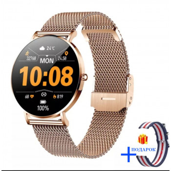 Ультра тонкий смарт-годинник Smart Watch T8 AMOLED дисплей золото (130000049) Ультра тонкий смарт-годинник Smart Watch T8 AMOLED дисплей золото (130000049)