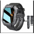 Тактичний смарт-годинник Smart Watch Tank C20 два ремінці чорний і камуфляж (130000034)