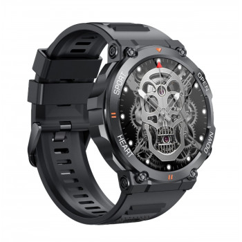 Тактичний спортивний смарт-годинник Smart Watch VIBE 7 водонепроникні чорний (130000013) Тактичний спортивний смарт-годинник Smart Watch VIBE 7 водонепроникні чорний (130000013)